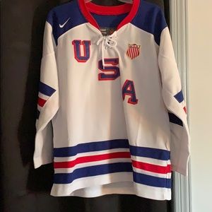 zach parise usa hockey jersey